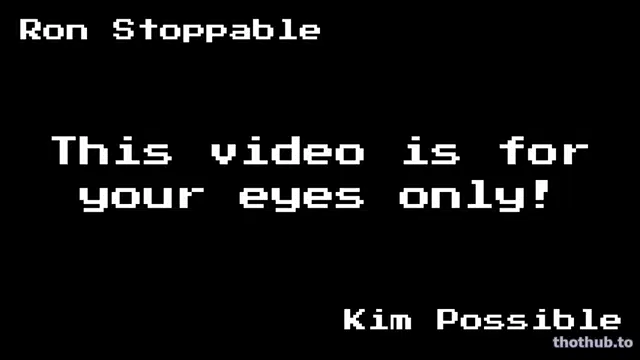 Kitty moon kim possibles leaked sex tape to ron