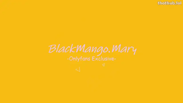 Blackmango Hitachi pussy stuffing onlyfans