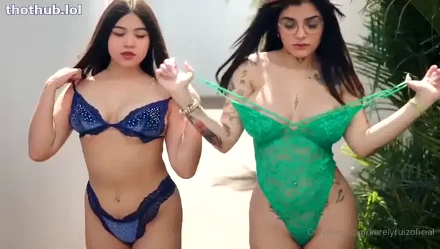 Karely Ruiz and friend