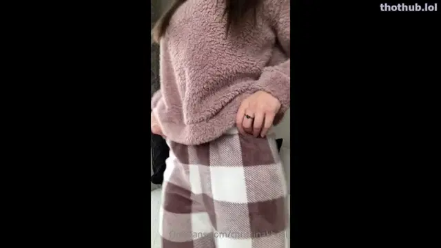 Christina Khalil See Through Brown Lingerie Video Leaked