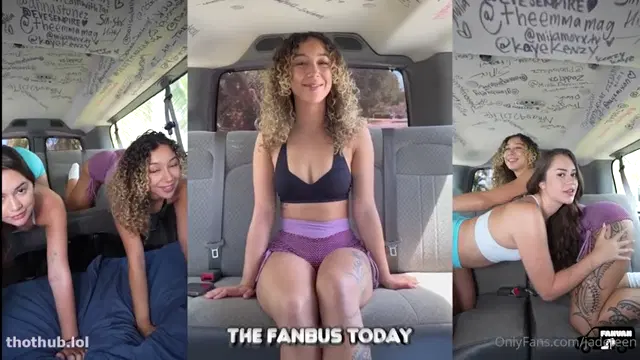 Jadeteen Lesbian Fanbus Workout