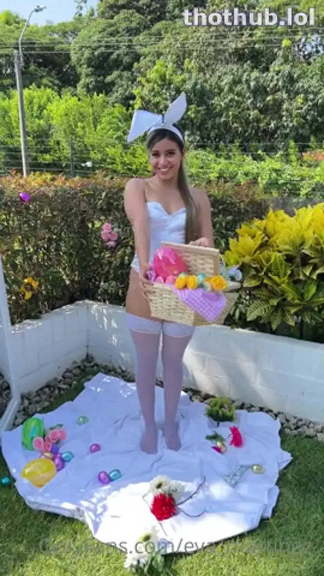 Eva Martinez Easter basket play