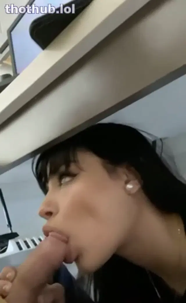Sweetie fox Bj Under Desk