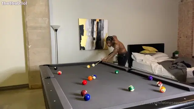 Advoree – Big Booty Ebony Fucking On Pool Table