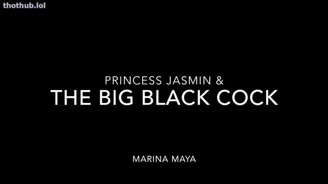 Jasmin & her big black genie