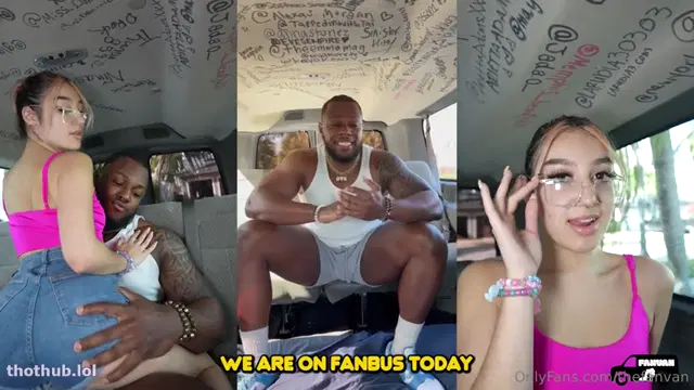 Violet Gems – Gets BBC Facial in Fanbus
