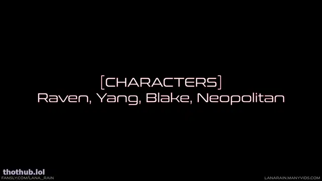 Lana Rain – RWBY Choose Your Own Girl Part 2