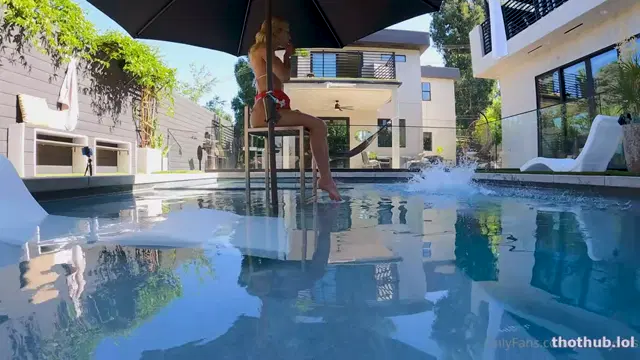 Kathryn Mae New Pool Sextape With Johnny Sins