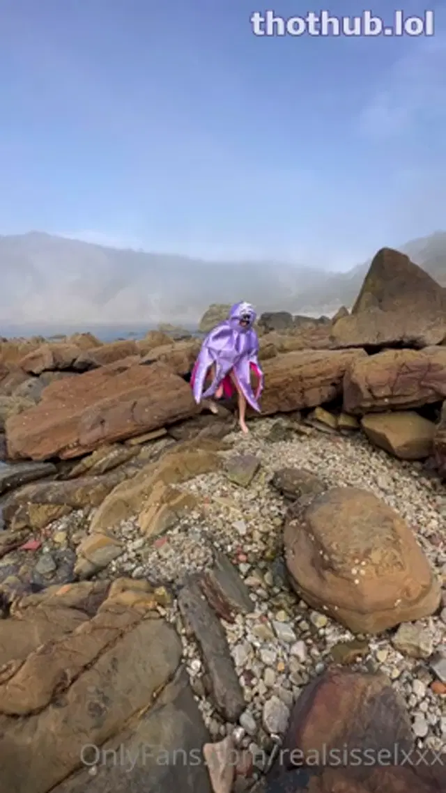 Realsisselxxx public beach fuck