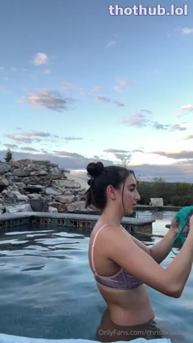 Christina Khalil Nude Livestream