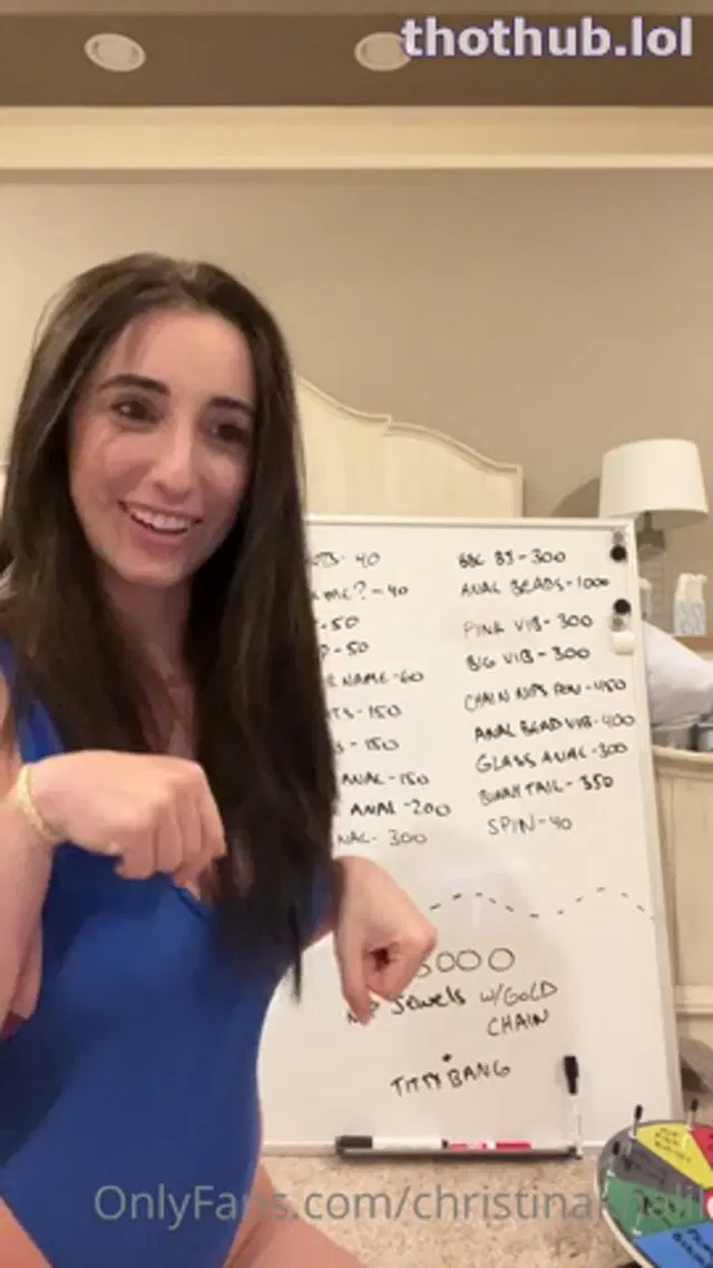 Christina Khalil Live Anal Buttplug Pussy And Nipple Slip Onlyfans Leak