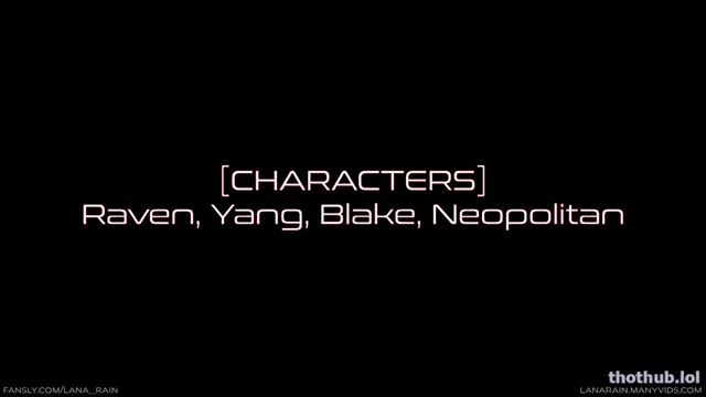Lana Rain – RWBY Choose Your Own Girl Part 2