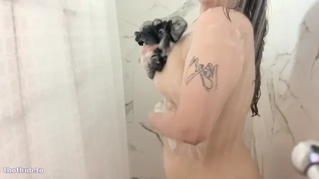 Moyumii showering 1