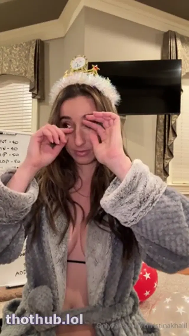 Christina Khalil Birthday Livestream