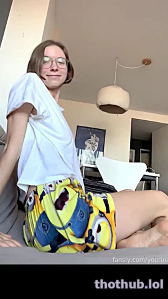 YouRina a piece of her pussy slip