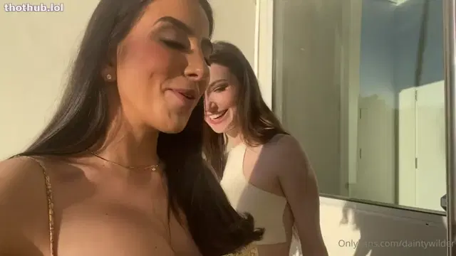 Lena the Plug & Dainty WIlder Nude Lesbian Tinder Date Video