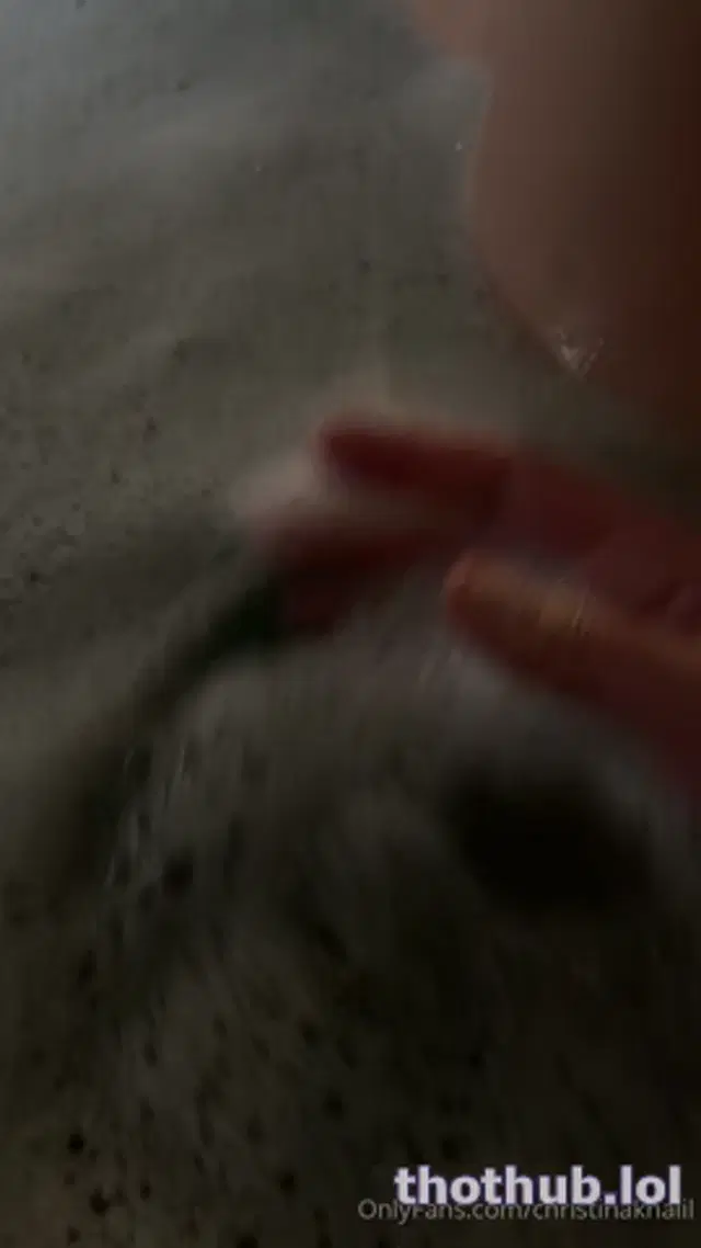 Christina Khalil Nude Pussy show bath time