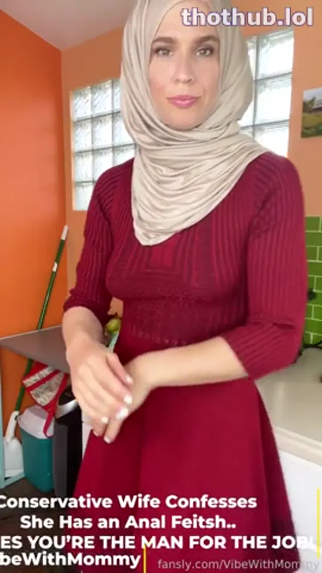 VibeWithMommy – Hijab anal