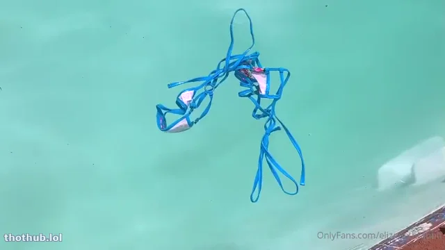 ElizabethRabbit Naked in Pool