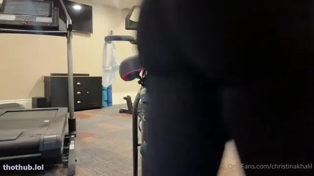 Christina Khalil –  In The Gym