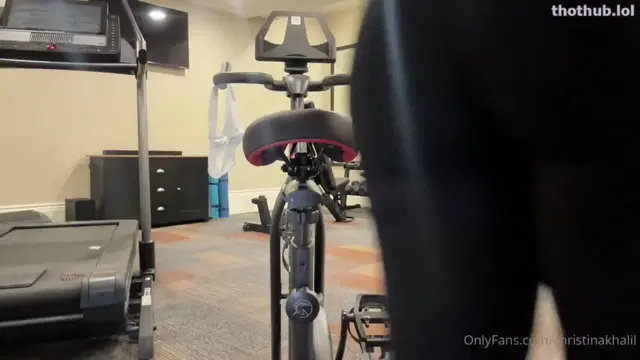 Christina khalil naked grinding in the gym video