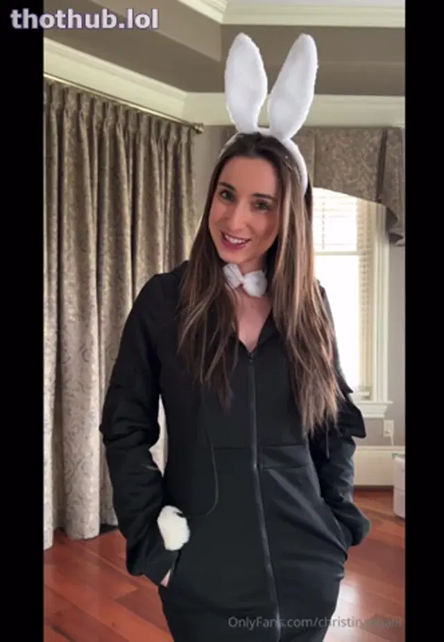 Christina Khalil BG Anal Fingering Easter Bunny_Source_1080p