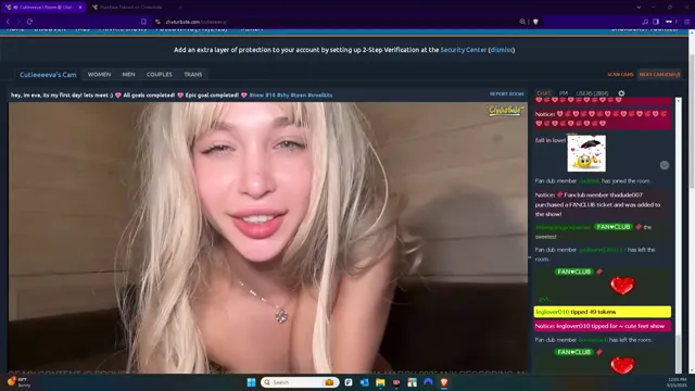 Cutieeeeva ticket 2025-04-25 naked whore