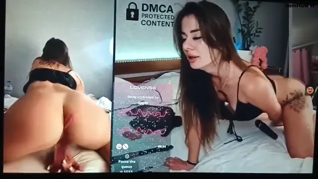 SIREN_BLOOM dildo ride doublecam