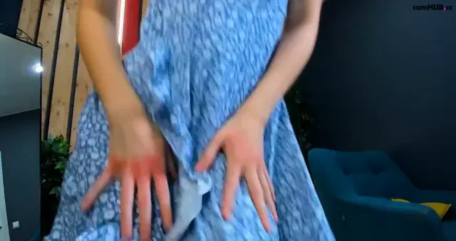 Chaturbate Milablush – No Panties In Dress – Lots Of Pussy Slips!