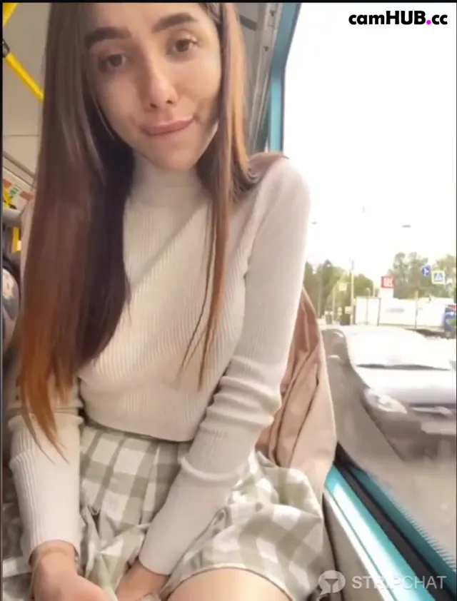 Shuggybaby loves teasing on a public bus