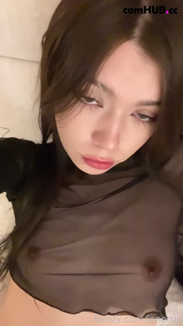 JoNorris v-14 Black Lace Pussy Masturbate
