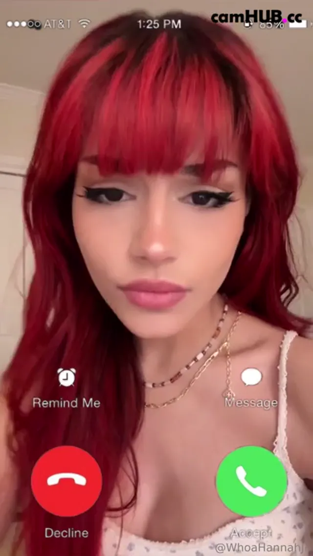 Hannah Jo Gives JOI During A Video Call