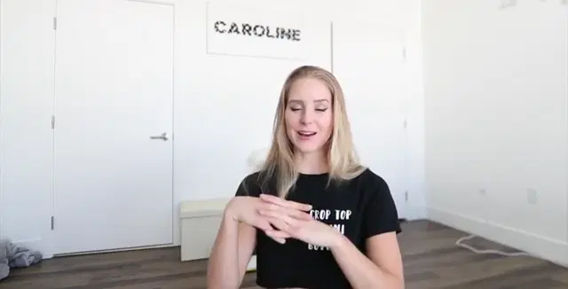 Caroline Zalog Lingerie Try On Nude Video