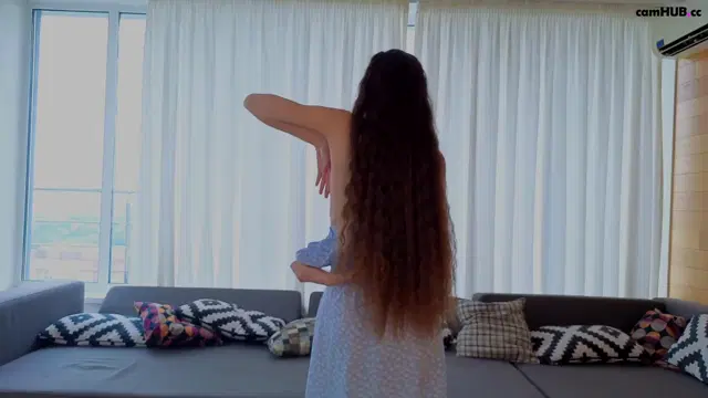 Dianelawrence hair-bra nipple slips