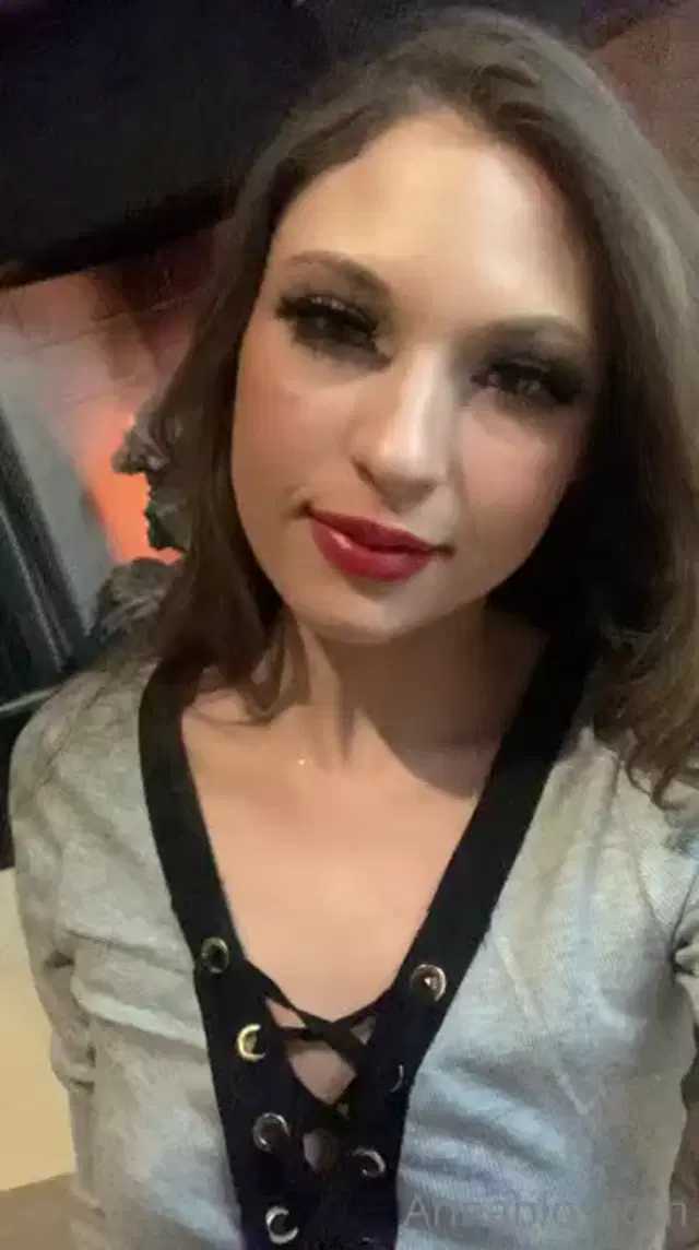 Anna Blossom Onlyfans March-02-2025 sucking cock juicily in a public place