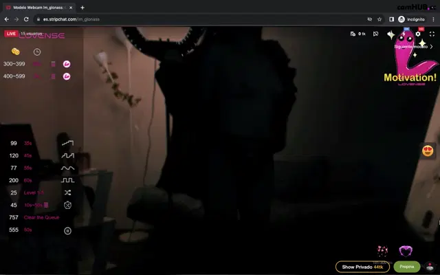 Im_glonass naked dance in the dark pt 1