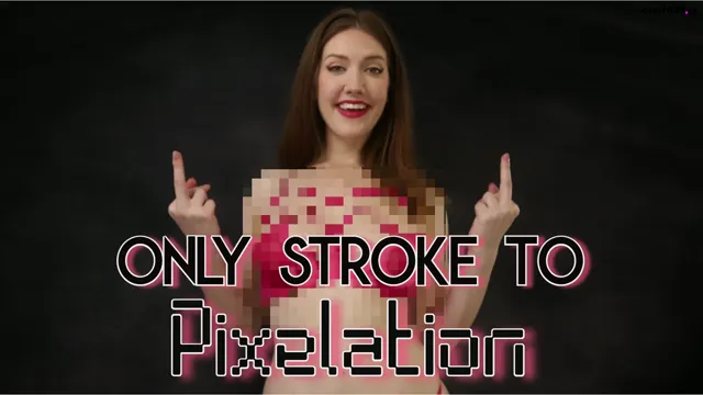 Scarlettbelle – Only Stroke To Pixelation
