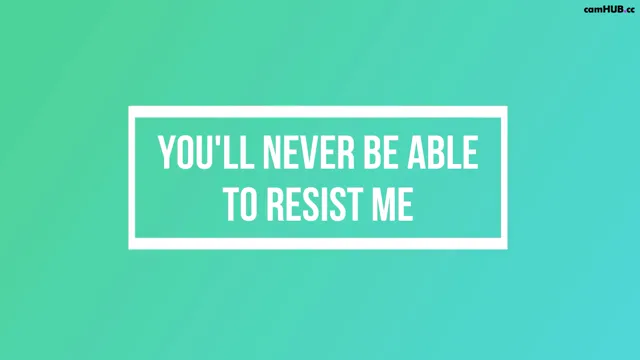 Scarlettbelle – Youll Never Be Able To Resist Me
