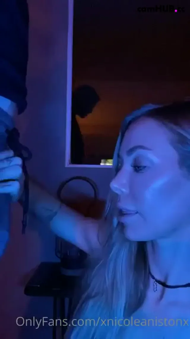 OnlyFans Nicole Aniston Blue Light Facial March-21-2025_2