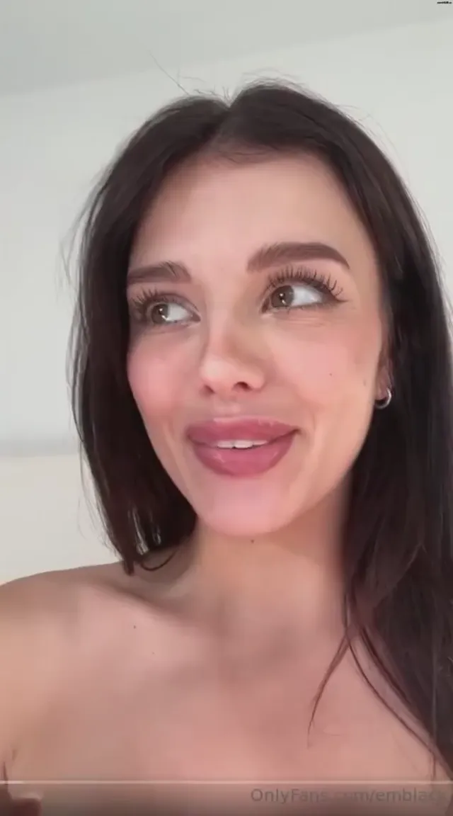 Watch Emily Black Sloppy Dildo Blowjob