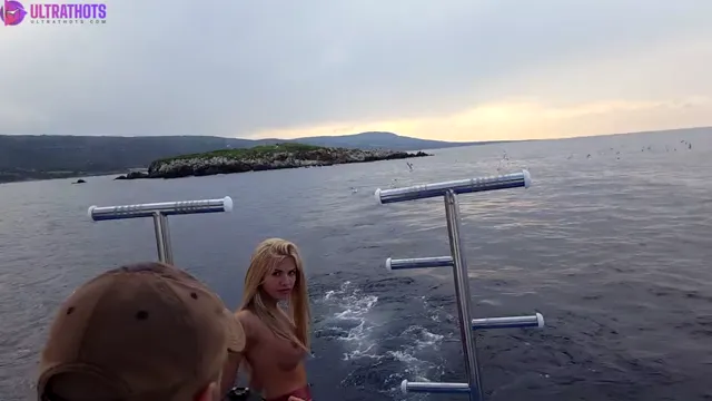 Natalee Topless On The Boat