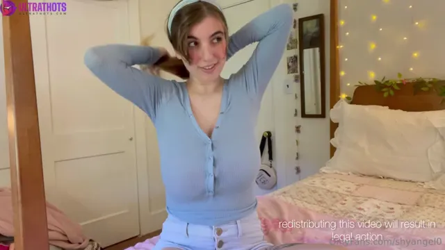 ShySlut0 Playing With Tits On Cam