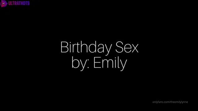 How Emliy Lynne Spends Her Birthday