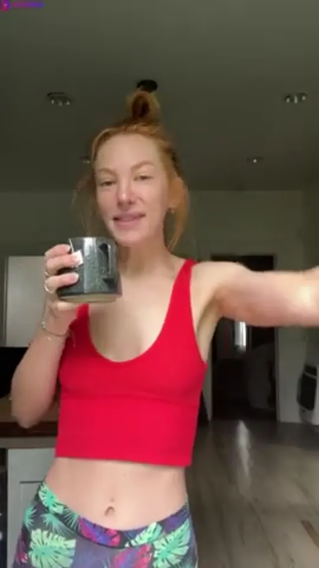 VesperTheGinger Morning Coffee And Dildo