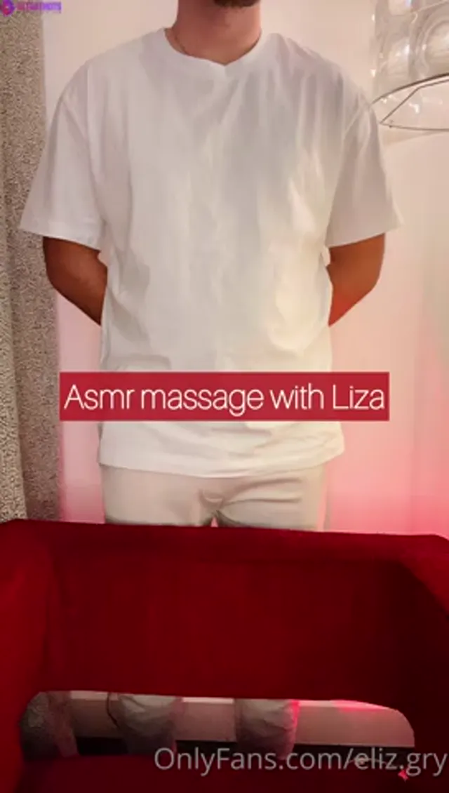 Eliz Gry Sensual Massage In Sexy Lingerie