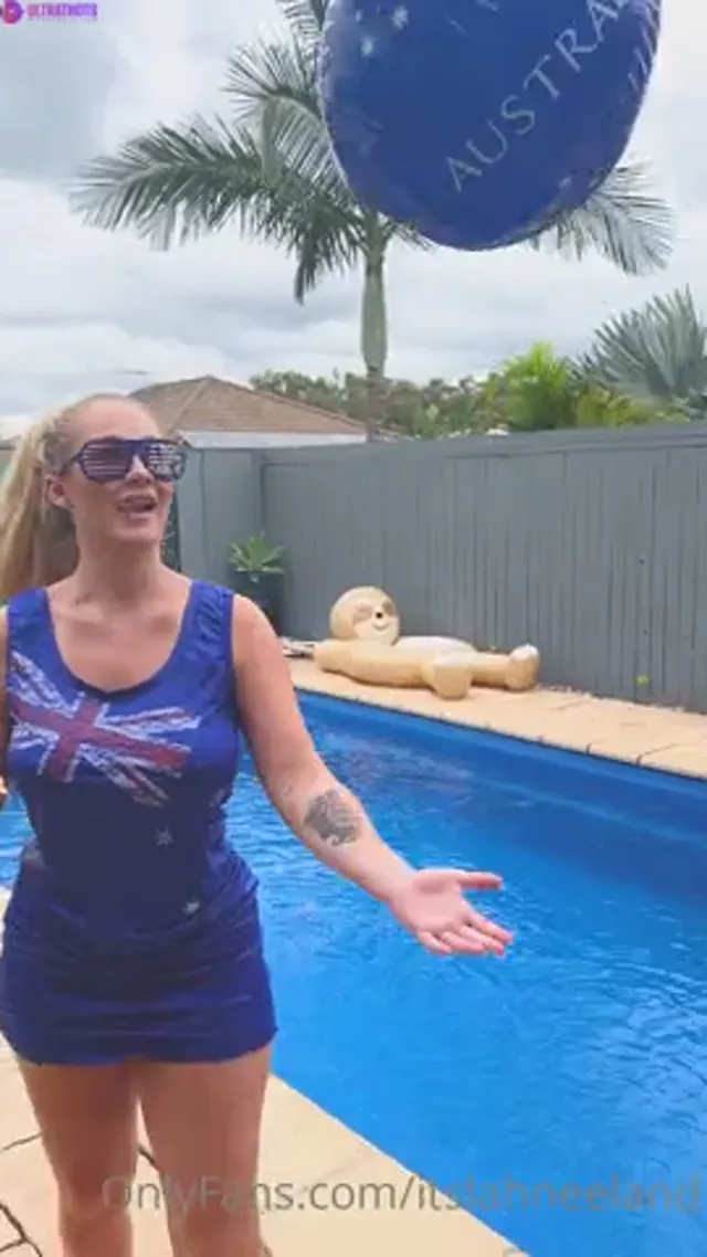 Lahnee Pavlovich Hot Pool Side Sextape