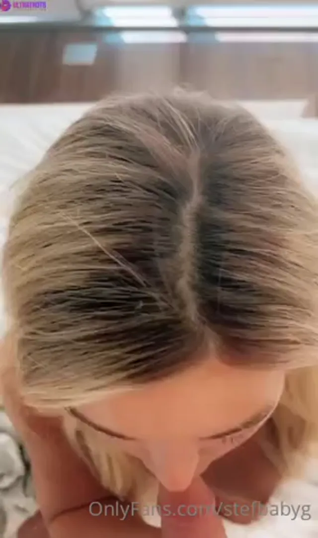 Stefanie Gurzanski Getting Her Face Sprayed with Cum