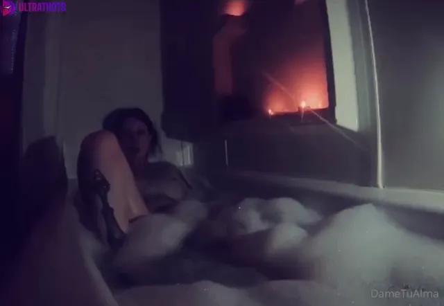 Anja Sangre In The Bathtub