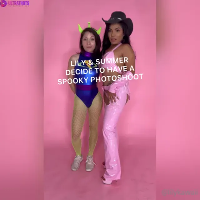 Lily Kawaii – Photoshoot Turns to Hot Threesome