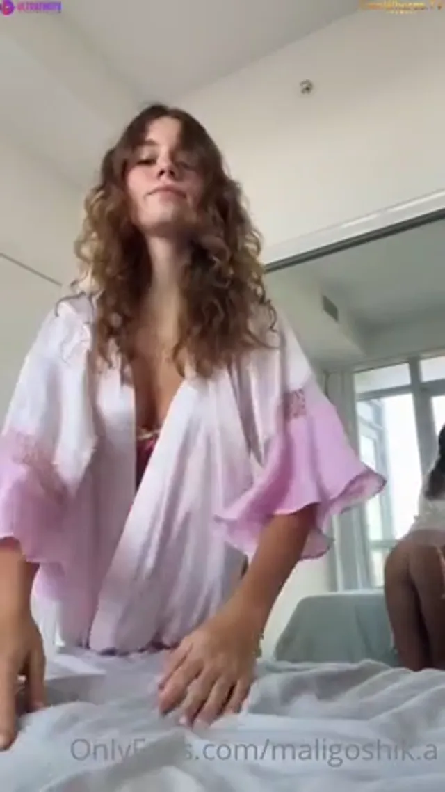 Anna Malygon In Sexy Lingerie